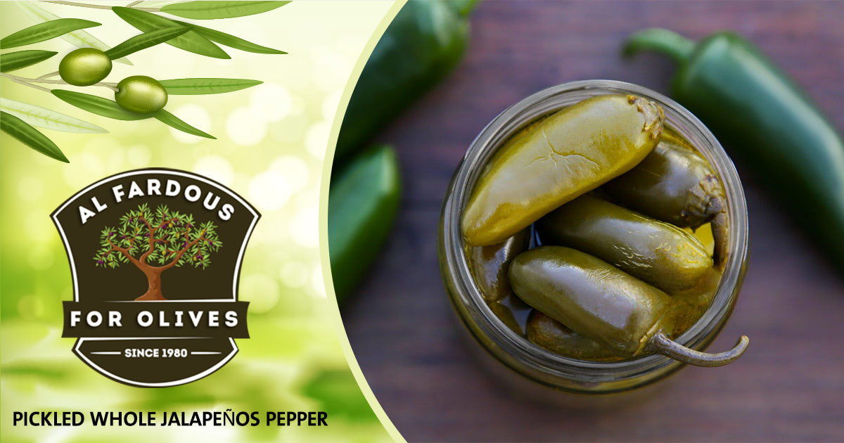 pickled whole jalapeños pepper
